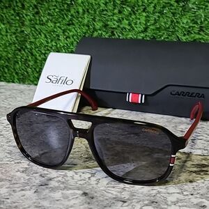 Carrera 173/N/S O63 HAVANA RED 56/17/145 UNISEX Sunglasses NWT